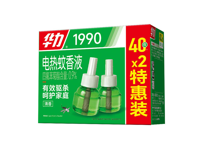 Fresh Scent Electric Mosquito Liquid (40×2)
