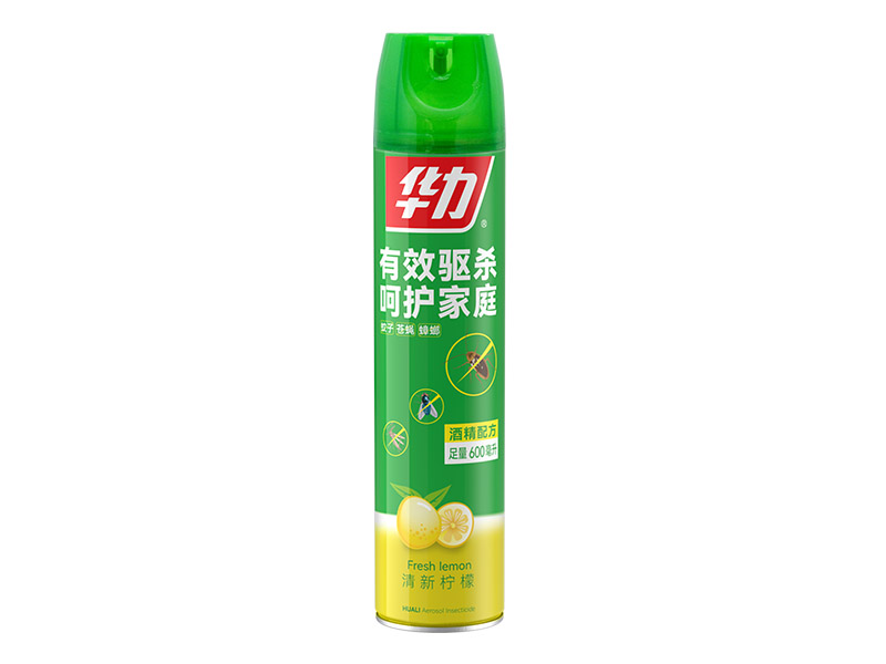 Yellow Lemon Insecticidal Aerosol (Alcohol-based)