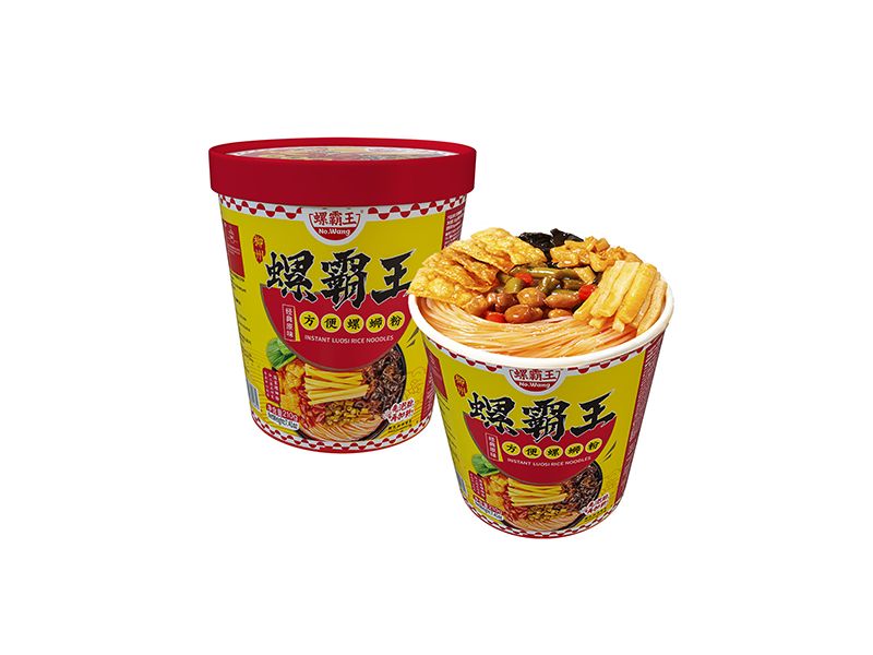 Cup Packed Liuzhou Luosifen Hot Sour Flavor Ready-to-Eat Rice Noodles