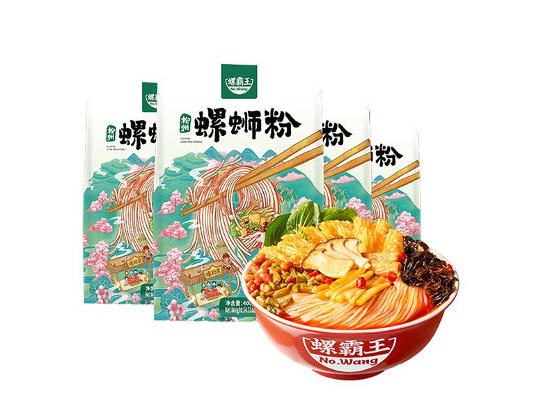 Premium Mushroom Flavored Liuzhou Luosifen Instant Rice Noodles