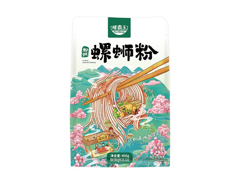 Premium Mushroom Flavored Liuzhou Luosifen Instant Rice Noodles