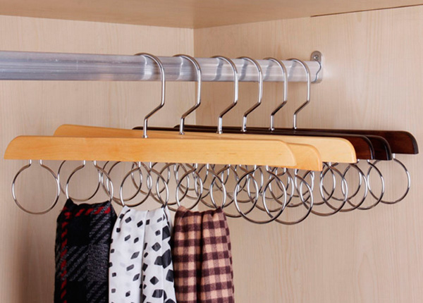 Create a Closet-Friendly Scarf Home