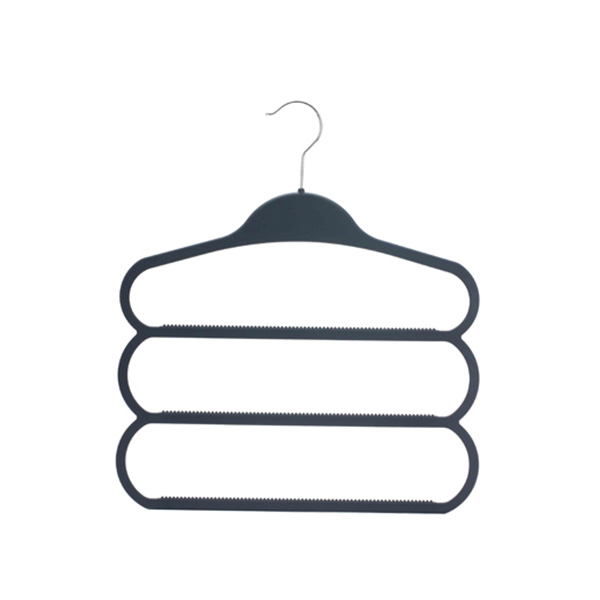 multi-layers-velvet-scarves-hanger-with-non-slip-bar gallery 1