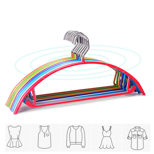 new-design-streamline-wire-coat-hanger-for-pant-suit-hangers gallery 2