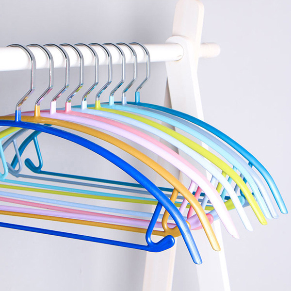 new-design-streamline-wire-coat-hanger-for-pant-suit-hangers gallery 3