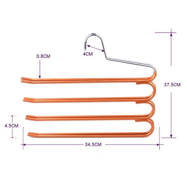open-ended-multifunctional-space-saving-pants-hangers-for-trousers-belt-scarf gallery 1