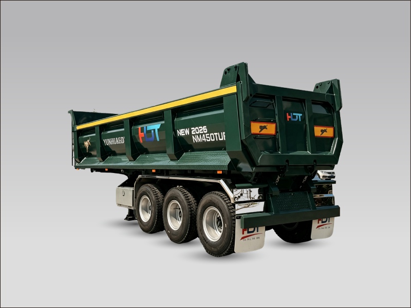 YUNHU 8.7T Dump  Semi-Trailer