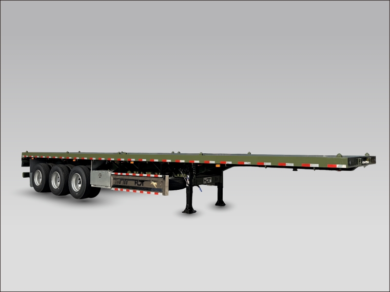 YUNHU 40Feet Flatbed Semi-Trailer