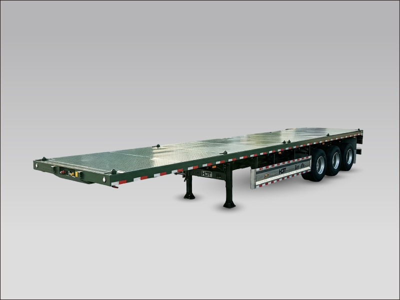 YUNHU 40Feet Flatbed Semi-Trailer