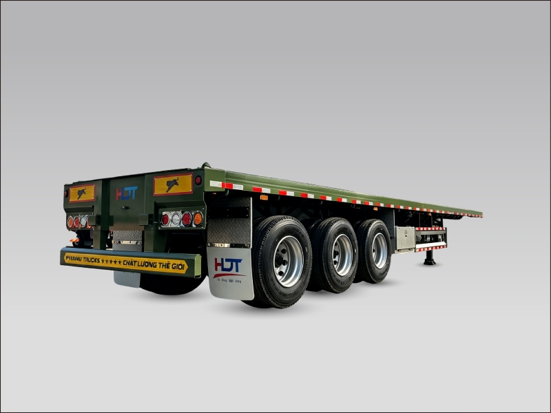 YUNHU 45Feet Flatbed Semi-Trailer