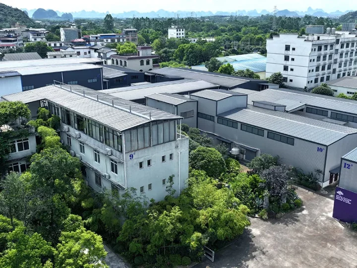 Large production capacity
