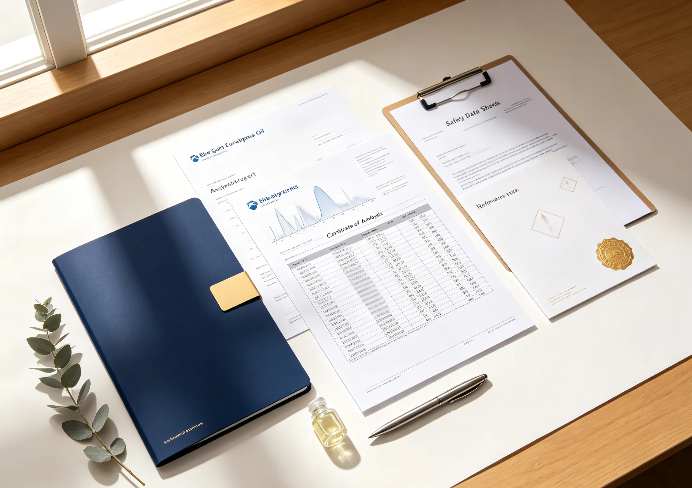 What Is the 1,8-Cineole Content Specification for Blue Gum Eucalyptus Oil, and How Do You Verify the 70–85% Range?