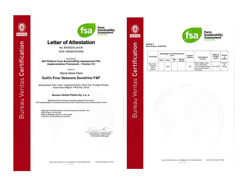 FSA: A Health Check-Up for Raw-Material Farms