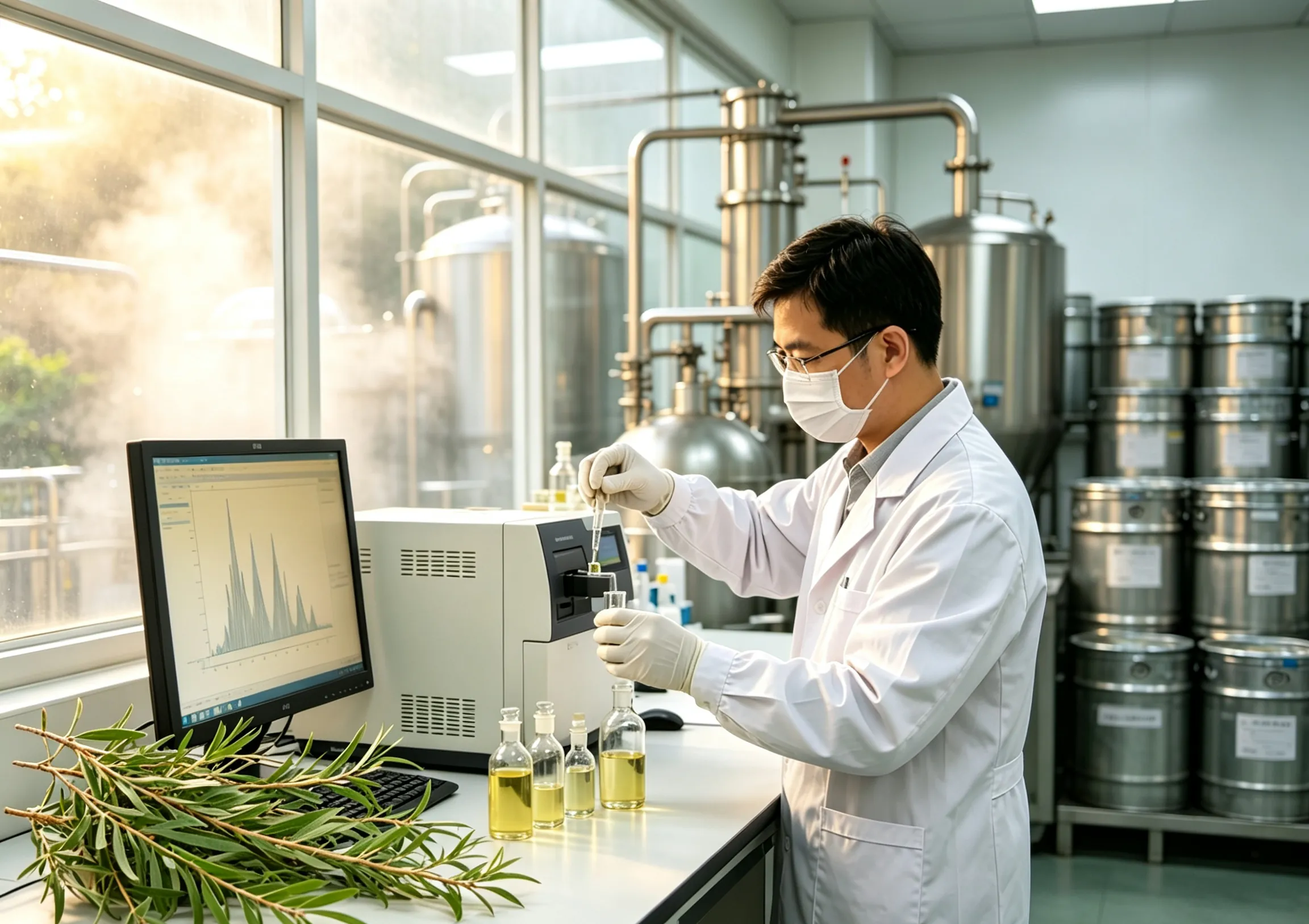 How Do You Verify the Terpinen-4-ol Content of Tea Tree Oil? Controlling the ≥40% Standard and Batch Variation?