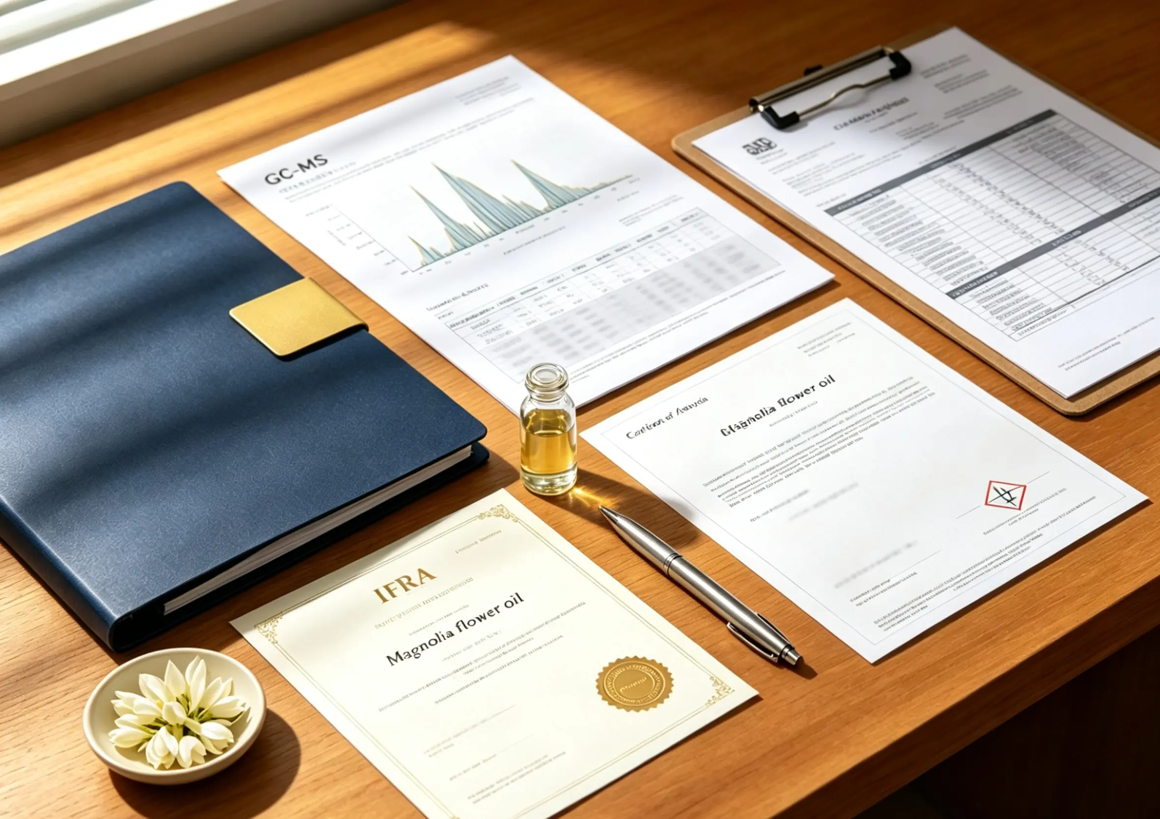 What Are the Key Ingredient Specifications of White Michelia Oil, and How Does Linalool Content Affect Formula Selection?