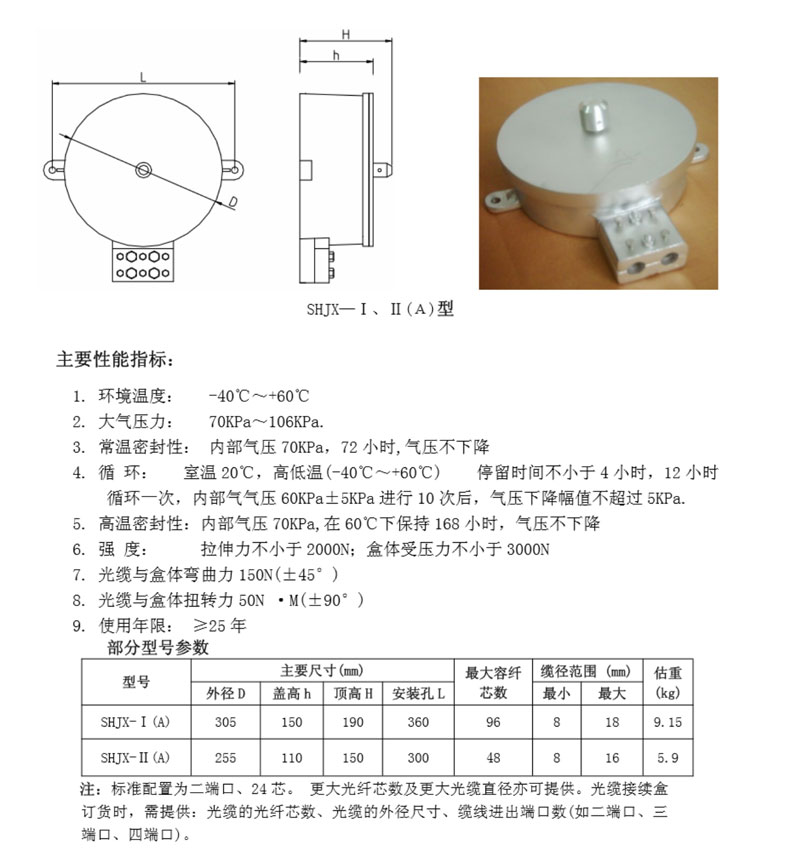 光缆接续盒