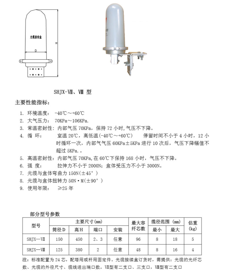 光缆接续盒