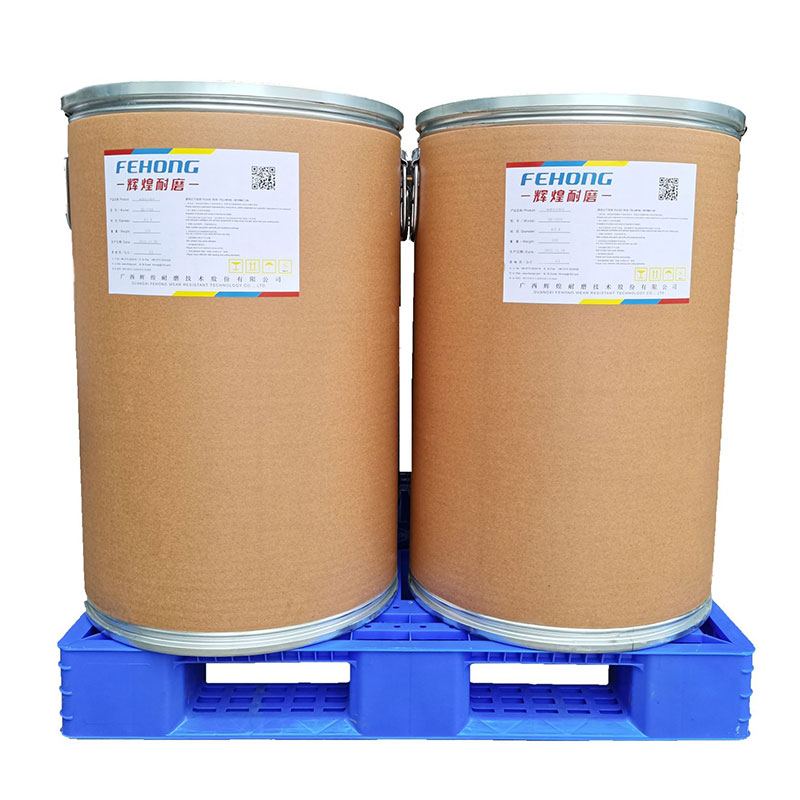 Hardfacing welding wire for cement plant