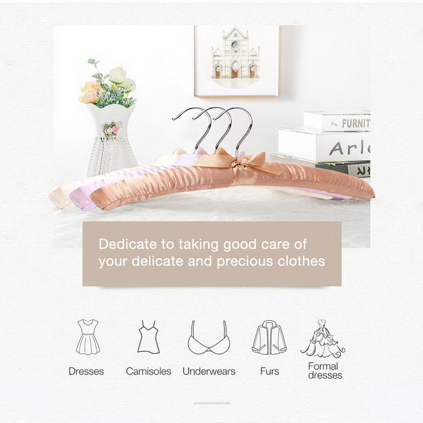 JS HANGER Sweater/Coat/Suit/Hangers with Soft Padded Foam