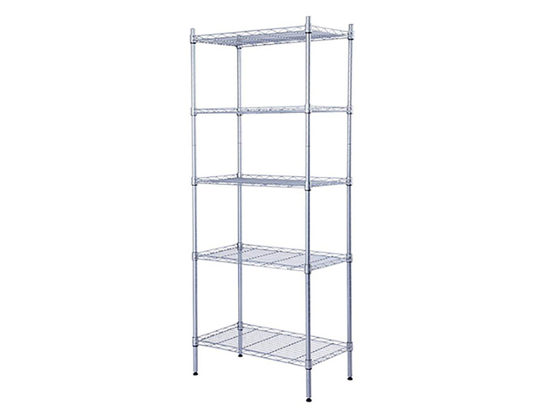Supreme 5 Tier Shelving with Adjustable Shelves and Leveling Feet