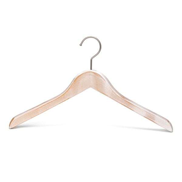JS HANGER Natural Wood Coat Hanger
