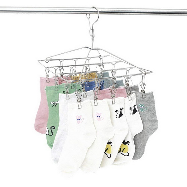 JS HANGER Sock Hanger for Laundry Drying