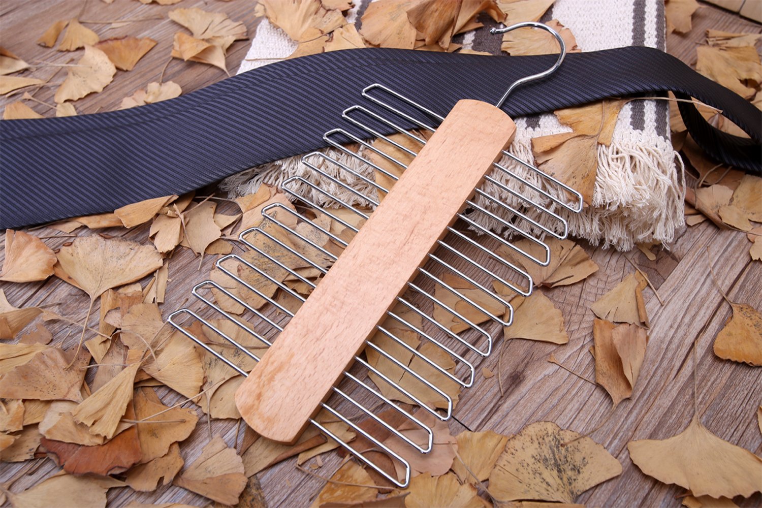 JS HANGER Multifunctional Accessories Hangers for Ties and Belts