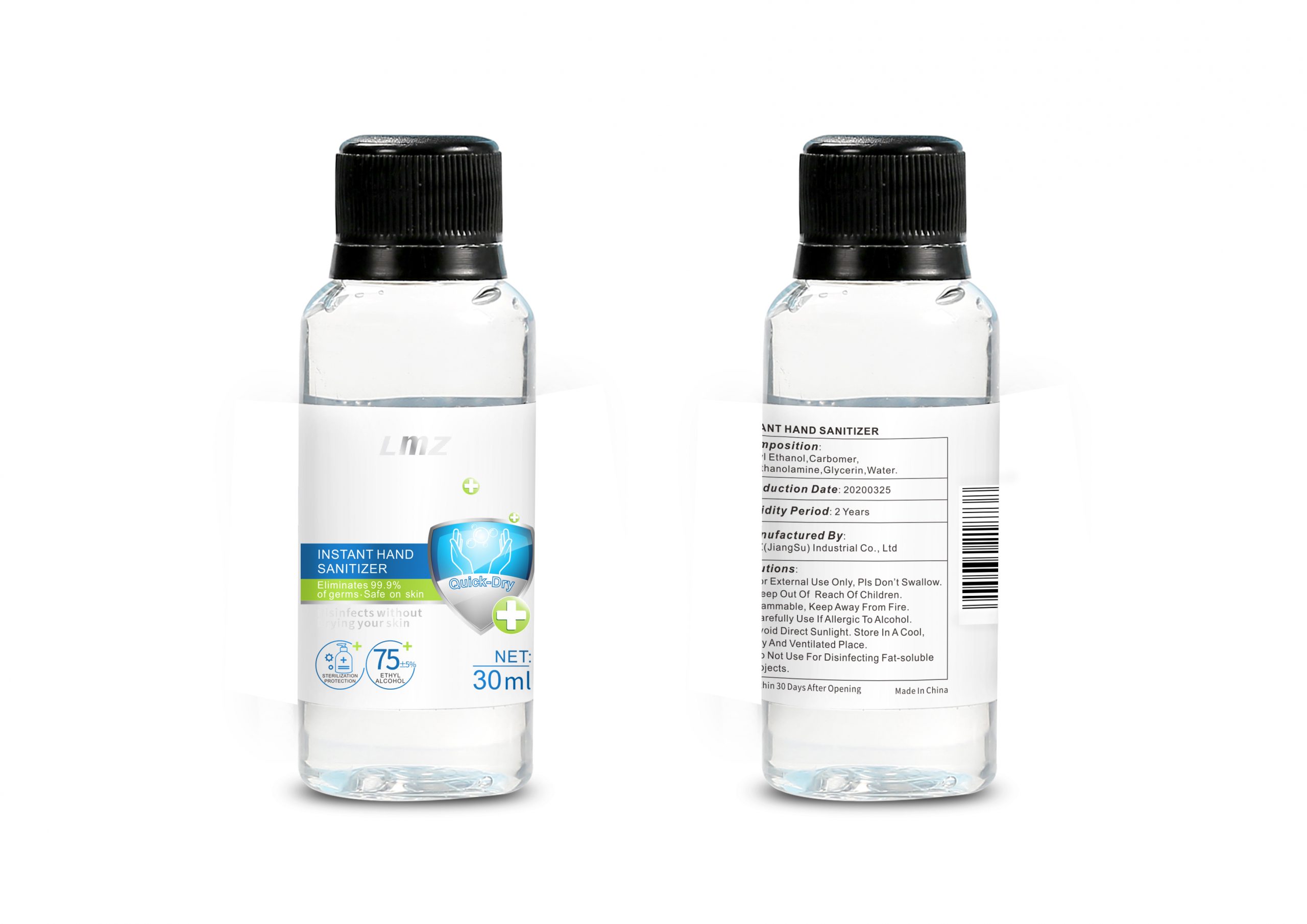 LMZ Quick Dry Instant Hand Sanitizer 30/100/500ml