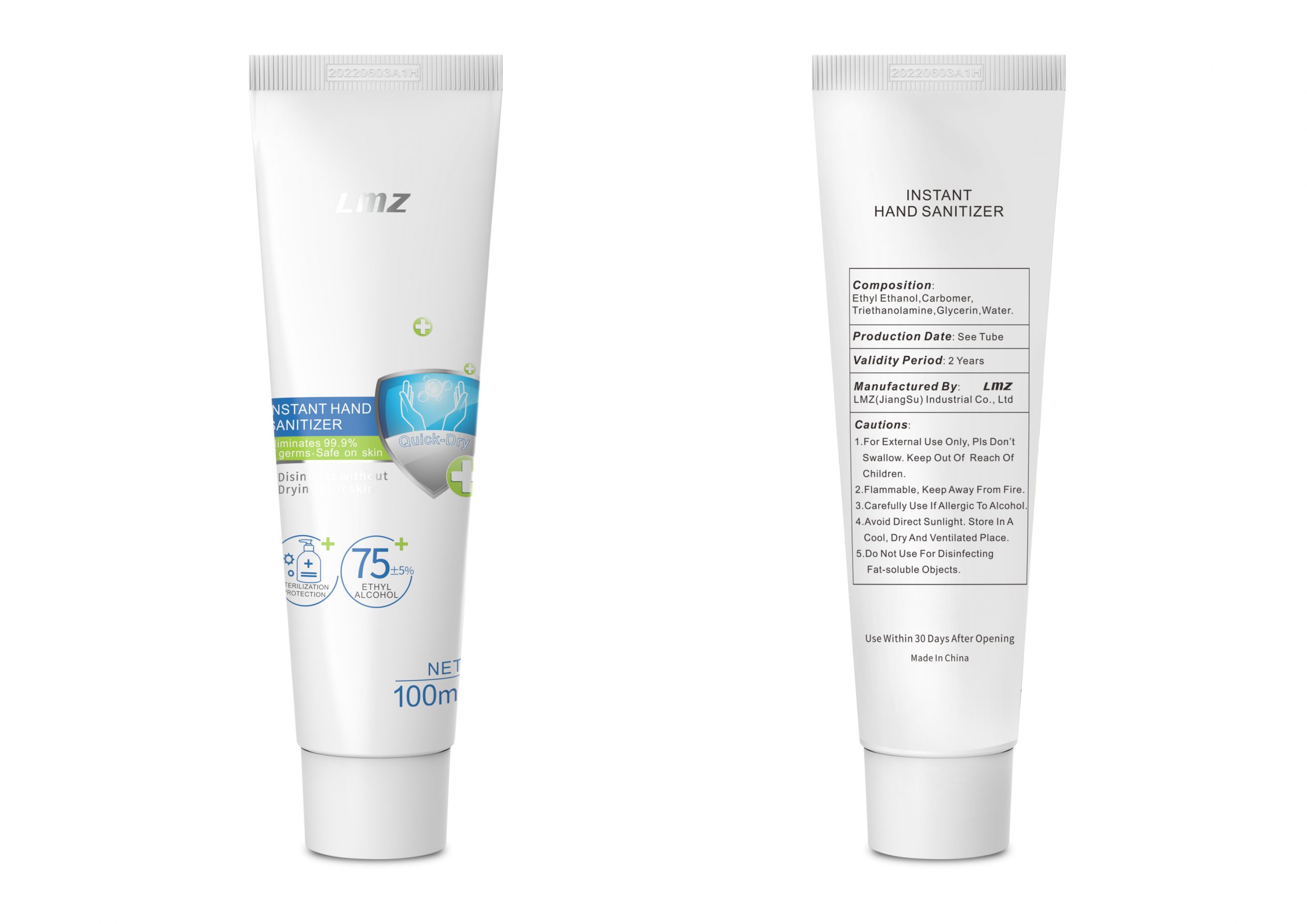 LMZ Quick Dry Instant Hand Sanitizer 30/100/500ml