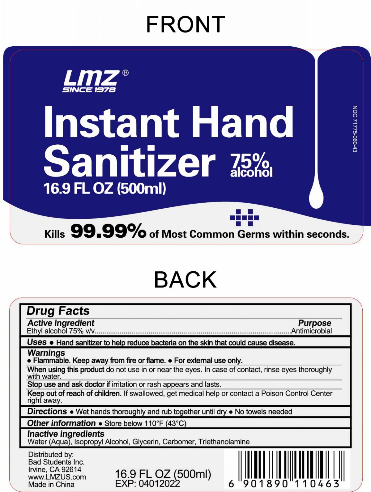 Label Information