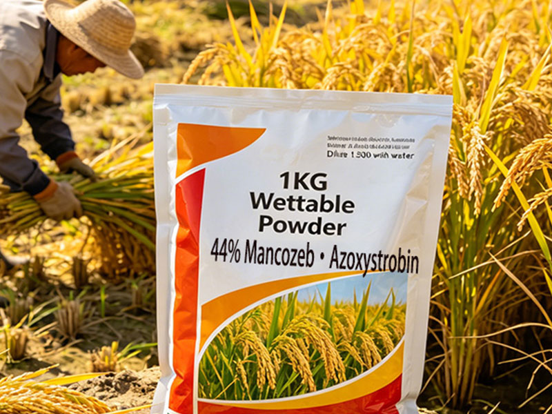 44% Mancozeb·Azoxystrobin Wettable Powder (WP)