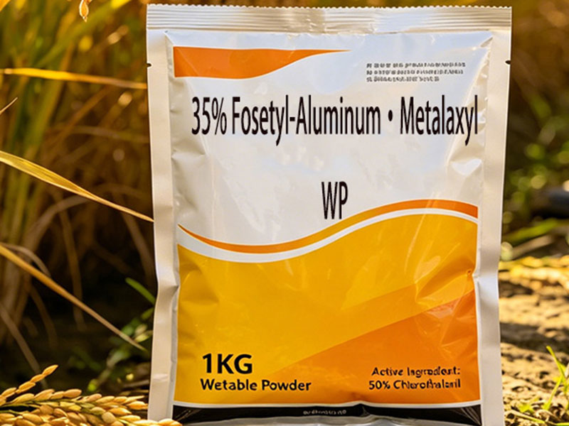 35% Fosetyl-Aluminum·Metalaxyl Wettable Powder (WP)