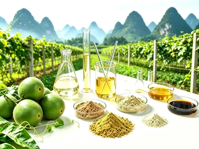Quality control laboratory testing monk fruit extract