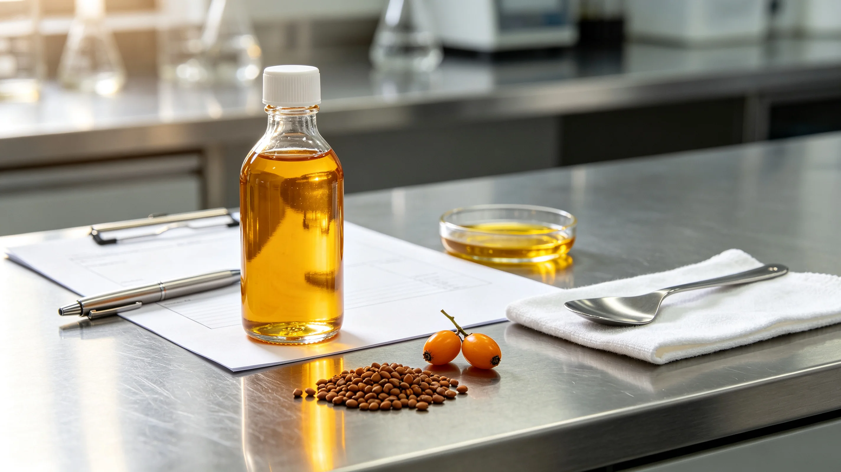 How Should Australian Manufacturers Read and Verify the Omega-3 ≥30% and Omega-3:Omega-6 ≈1:1 Spec on Sea Buckthorn Seed Oil?