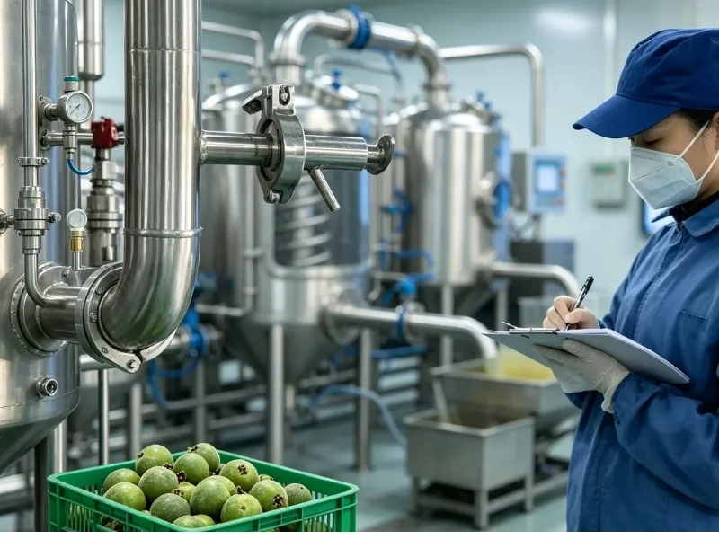 72-meter dynamic counter-current extraction line