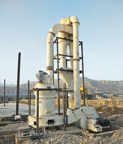 Slag powder production process and Raymond grinding mill