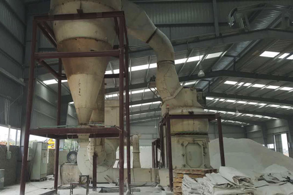 HD1620 RAYMOND ROLLER MILL WORKING FOR 325MESH CALCIUM CARBONATE IN VIETNAM