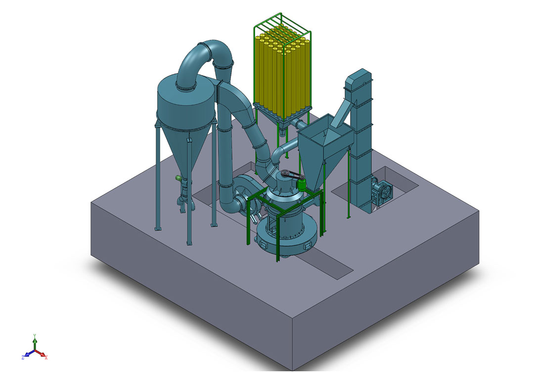 A Complete Introduction to the Mechanical Structure, Working Principle, and Operating Process of the Raymond Mill