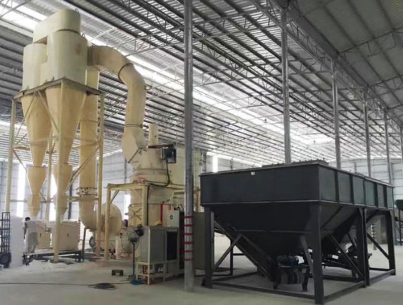 Guilin Raytek Mining Machinery Exported a 5R4128 Raymond Mill to Colombia