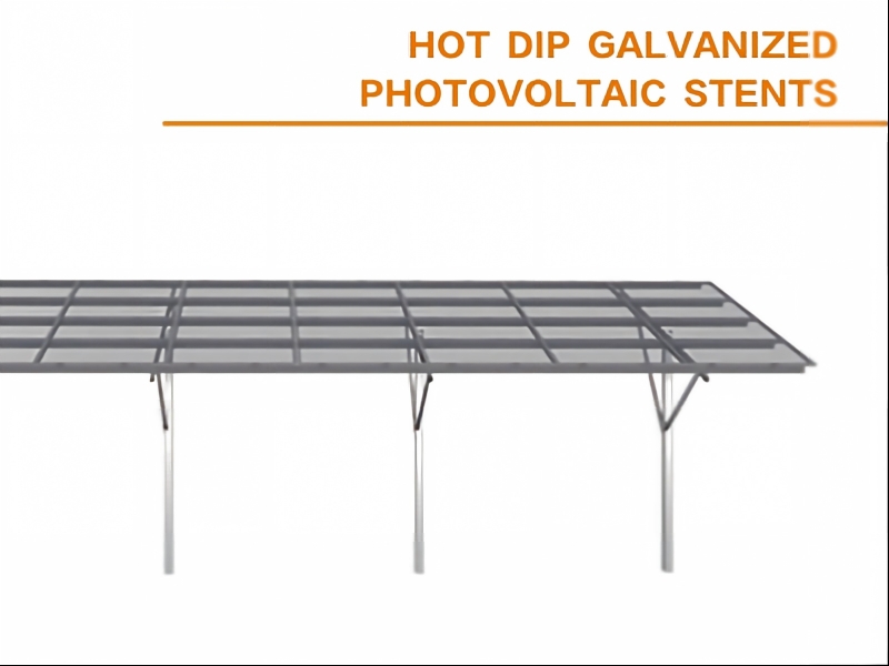 Hot Dip Galvanized Photovoltaic Stents